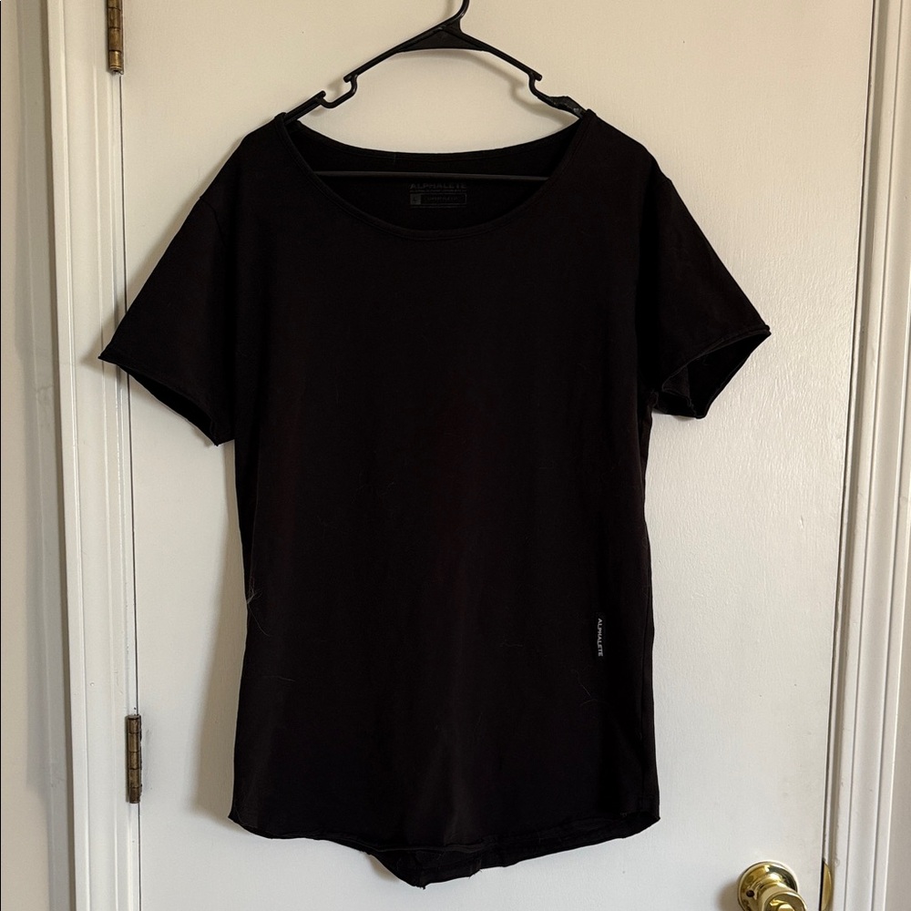 Alphalete Black Short Sleeve Tee